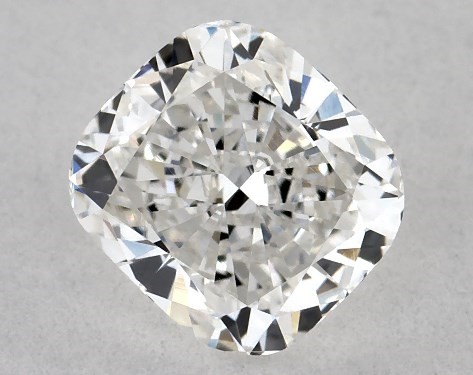 GIA 0.76 Carat F-VVS2 Very Good Cut Cushion Modified Diamond